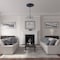 Ekena Millwork Dylar Ceiling Medallion (Fits Canopies up to 6 1/4"), Hand-Painted Midnight Dream, 30"OD x 2 1/4"P CM30DYMDF - alternate 3